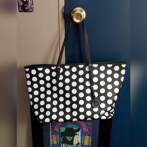 NWOT Michael Kors Polka Dot Tote